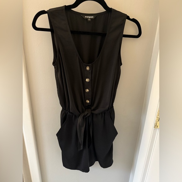 Express Black Romper - Picture 1 of 6